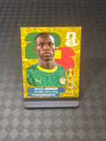 2026 Panini FIFA World Cup Sticker Senegal Gold Crumple Exclusive