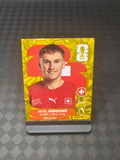 2026 Panini FIFA World Cup Sticker Switzerland Gold Crumple Exclusive