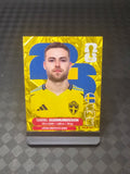 2026 Panini FIFA World Cup Sticker Sweden Gold Crumple Exclusive