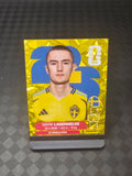 2026 Panini FIFA World Cup Sticker Sweden Gold Crumple Exclusive