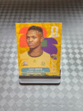 2026 Panini FIFA World Cup Sticker South Africa Gold Crumple Exclusive