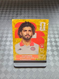 2026 Panini FIFA World Cup Sticker Tunesia Gold Crumple Exclusive