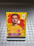 2026 Panini FIFA World Cup Sticker Türkiye Turkey Gold Crumple Exclusive