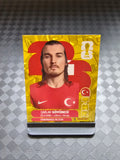 2026 Panini FIFA World Cup Sticker Türkiye Turkey Gold Crumple Exclusive