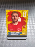 2026 Panini FIFA World Cup Sticker Türkiye Turkey Gold Crumple Exclusive
