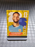 2026 Panini FIFA World Cup Sticker Uruguay Gold Crumple Exclusive