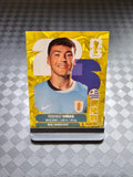 2026 Panini FIFA World Cup Sticker Uruguay Gold Crumple Exclusive