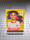 2026 Panini FIFA World Cup Sticker USA Gold Crumple Exclusive
