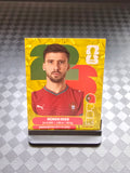 2026 Panini FIFA World Cup Sticker Portugal Gold Crumple Exclusive