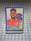 2026 Panini World Cup Sticker Rare Blue Crumple Foil