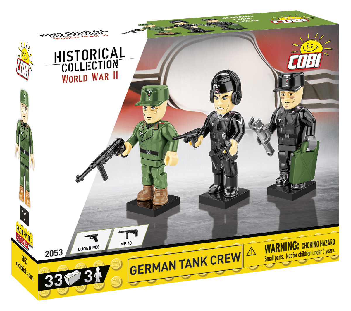 COBI German Tank Crew #2053