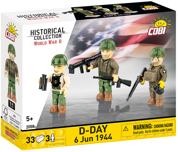 COBI D-Day 6 Jun 1944 Set 2058A