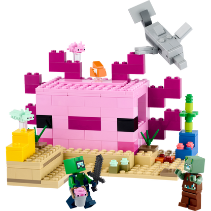LEGO Minecraft The Axolotl House Set 21247
