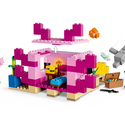 LEGO Minecraft The Axolotl House Set 21247