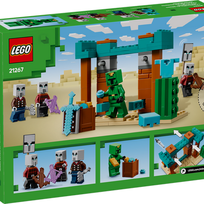 LEGO Minecraft The Illager Desert Patrol Set 21267