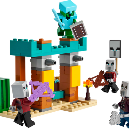 LEGO Minecraft The Illager Desert Patrol Set 21267