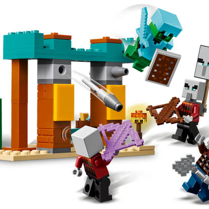 LEGO Minecraft The Illager Desert Patrol Set 21267