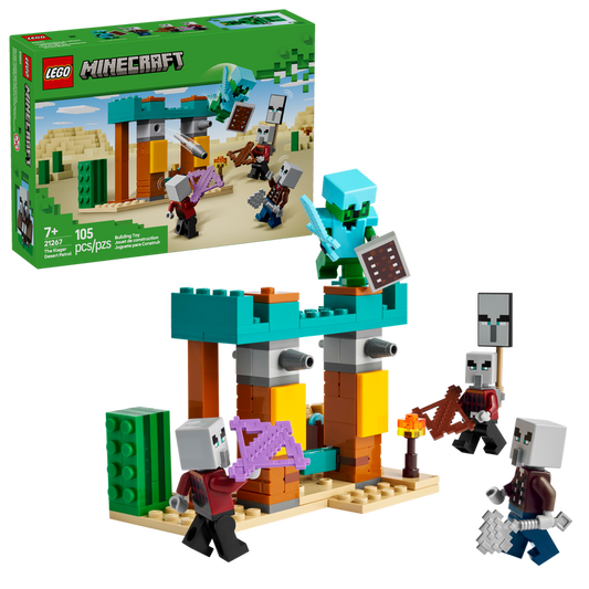 LEGO Minecraft The Illager Desert Patrol Set 21267