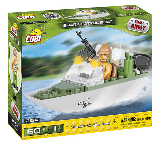 COBI Shark Patrol Boat #2154