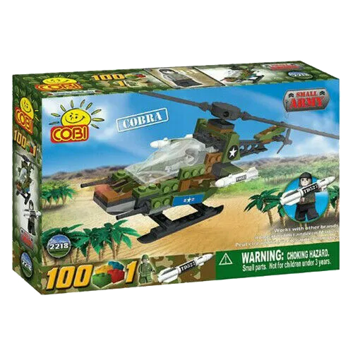 COBI 100 Piece Cobra Military Helicopter #2218