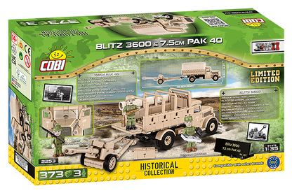 COBI Blitz 3600 & 7,5 cm PaK 40 - Limited Edition #2253