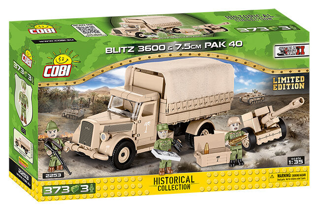 COBI Blitz 3600 & 7,5 cm PaK 40 - Limited Edition #2253