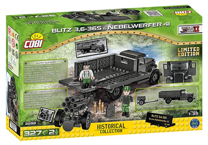 COBI Blitz 3,6-36S - Nebelwerfer 41 - Limited Edition #2258