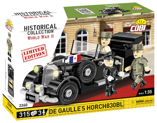 COBI De Gaulle's Horch830BL - Limited Edition #2260