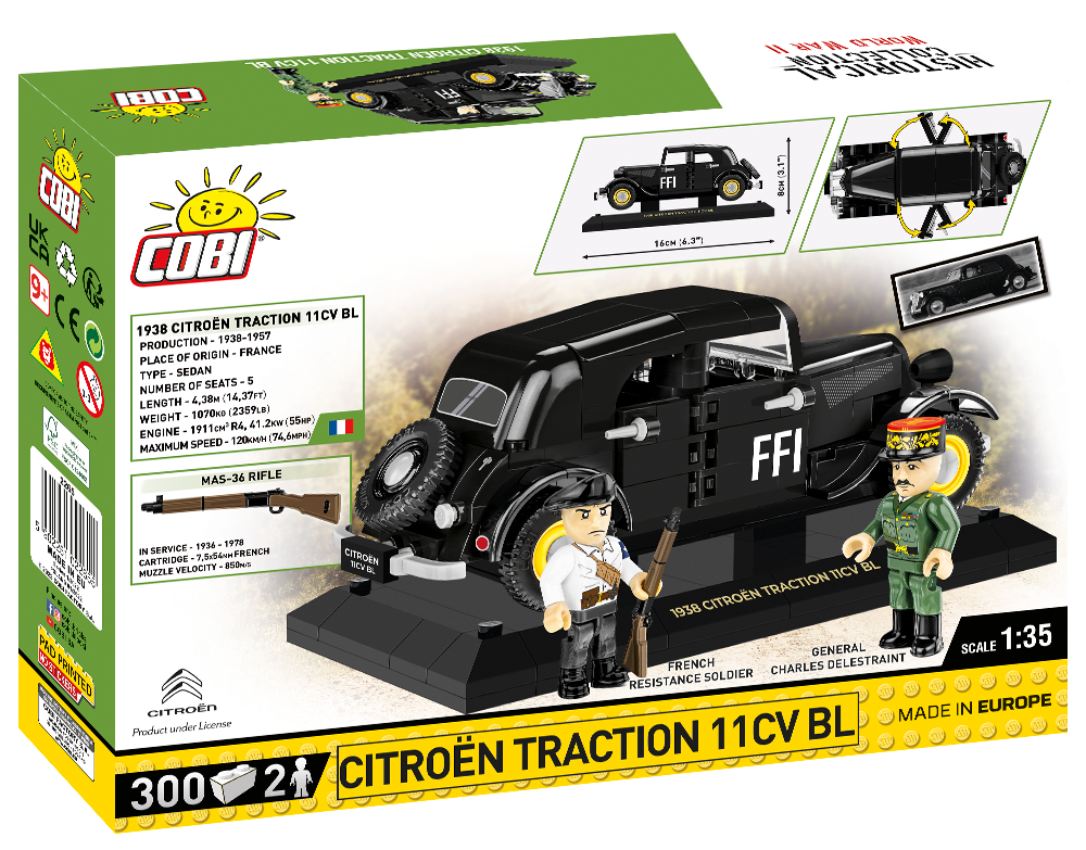 COBI Citroen Traction 11CVBL - Executive Edition #2265