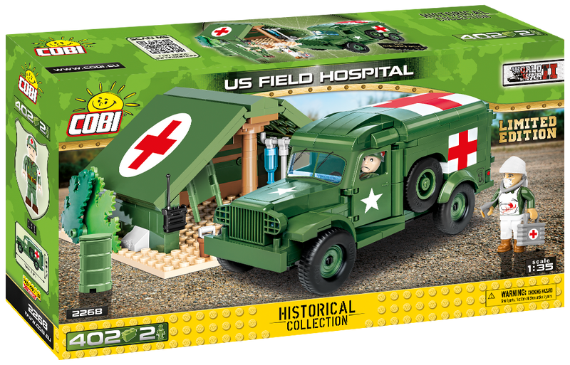 COBI US Field Hospital Limited Edition #2268