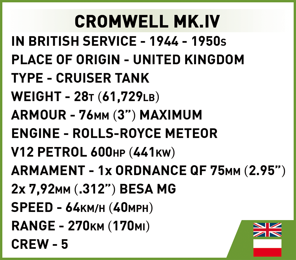 COBI Cromwell MK. IV #2269