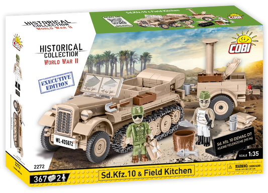 COBI Sd.Kfz 10 - Field Kitchen - Executive Edition #2272