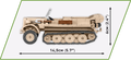 COBI Sd.Kfz 10 Demag D7 #2273