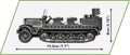 COBI Sd.Kfz. 7 Half-Track #2275