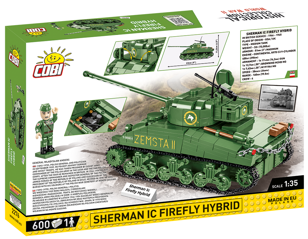 COBI Sherman IC Firefly Hybrid #2276