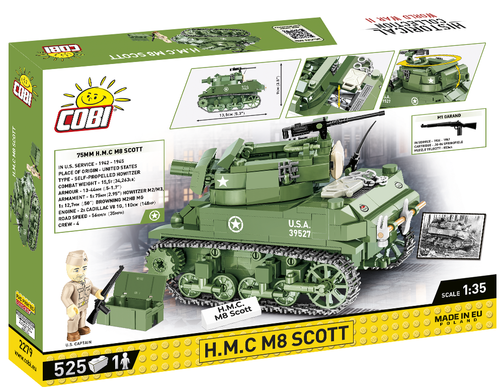 COBI H.M.C M8 Scott #2279