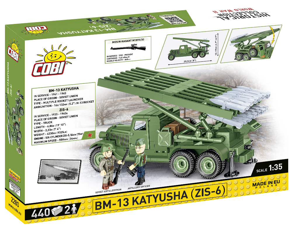 COBI BM-13 Katyusha (ZIS-6) #2280