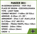 COBI Battle of Arras 1940 Matilda II vs Panzer 38(t) #2284