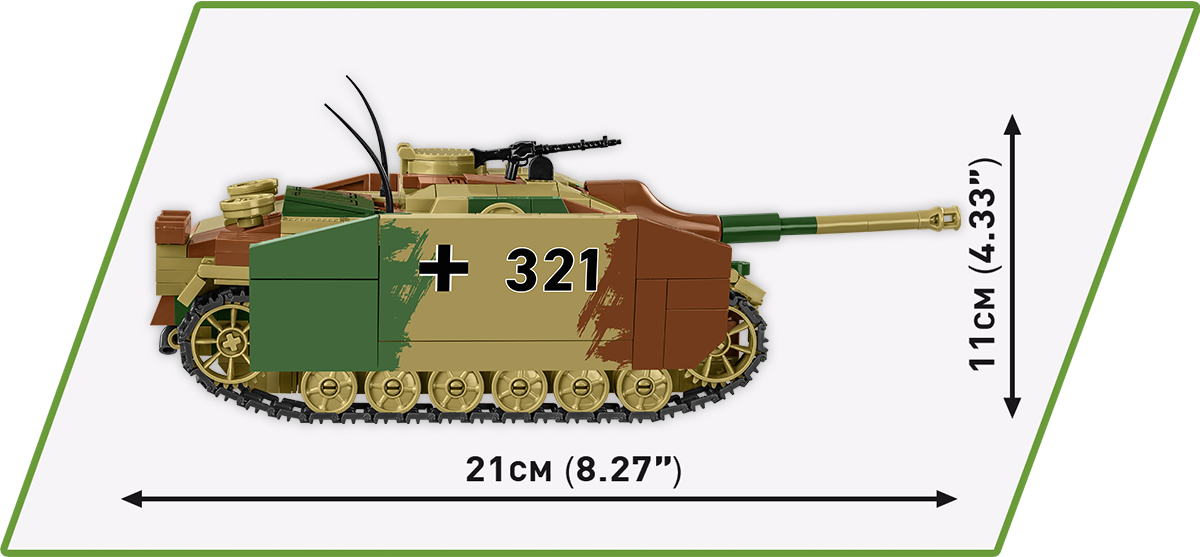 COBI Sturmgeschütz III Ausf.G - Executive Edition #2285