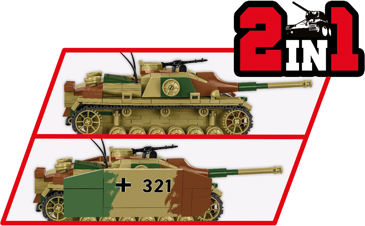 COBI Sturmgeschütz III Ausf.G - Executive Edition #2285