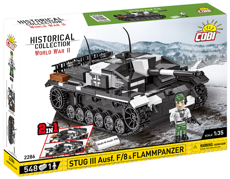 COBI StuG III Ausf.F/8 & Flammpanzer #2286