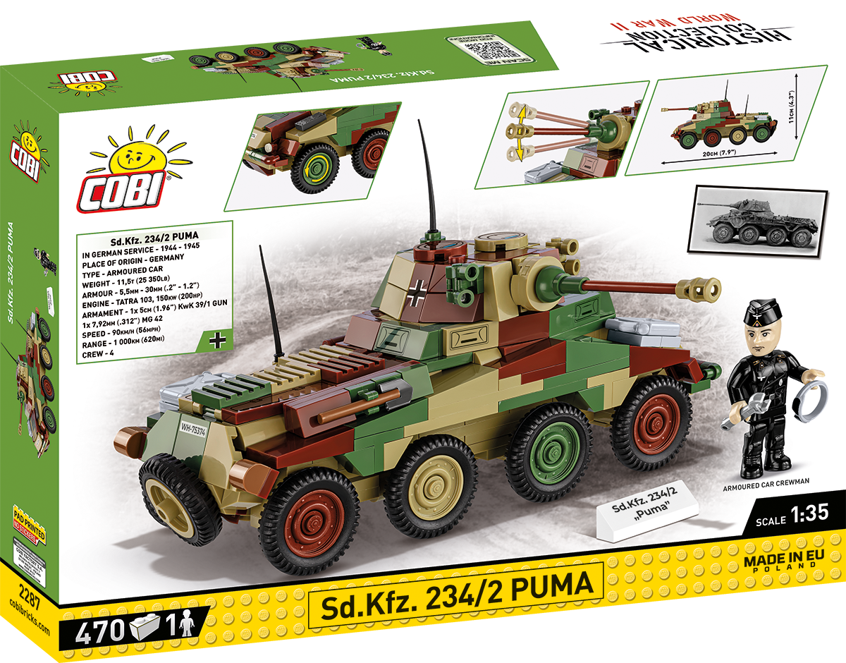 COBI Sd.Kfz. 234/2 Puma #2287