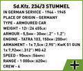 COBI Sd.Kfz. 234/3 Stummel #2288