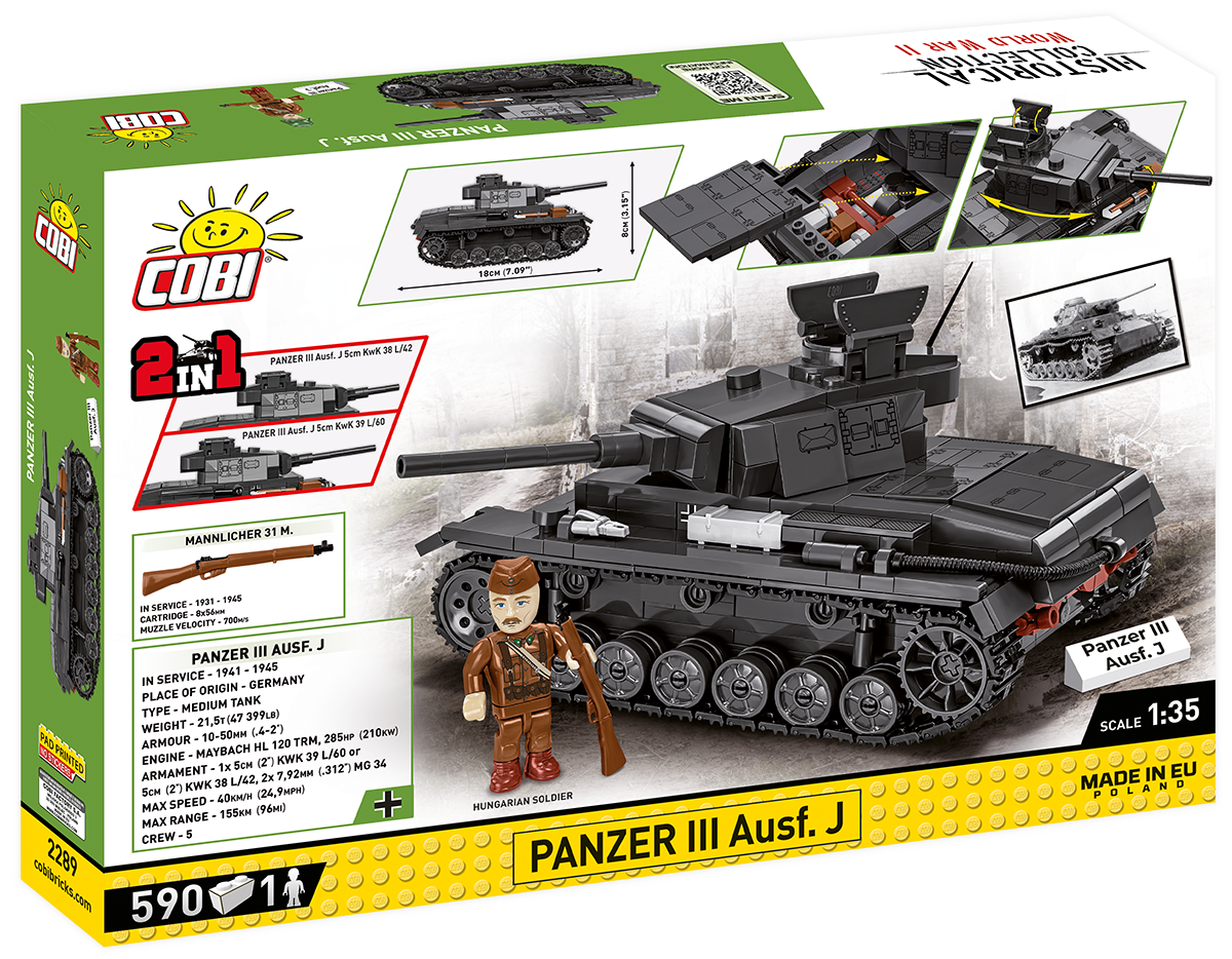 COBI Panzer III Ausf.J #2289