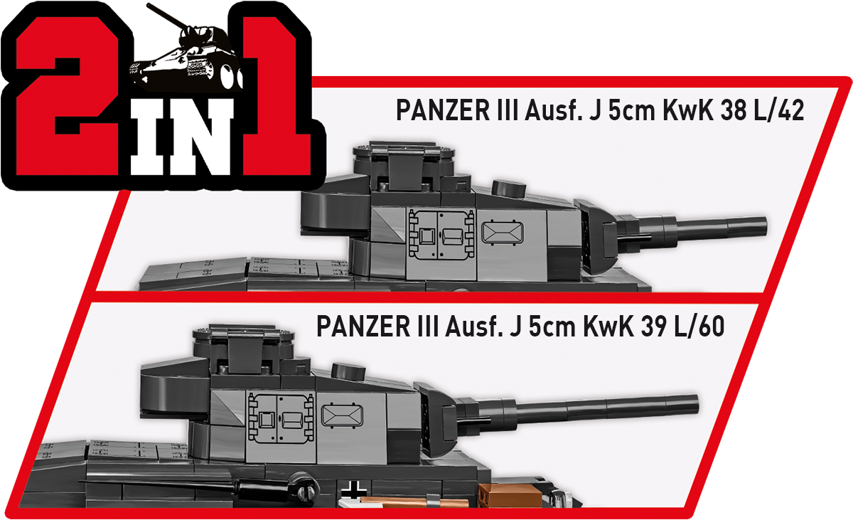 COBI Panzer III Ausf.J #2289