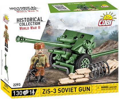 COBI ZiS-3 76 mm Divisional Gun M1942 #2293