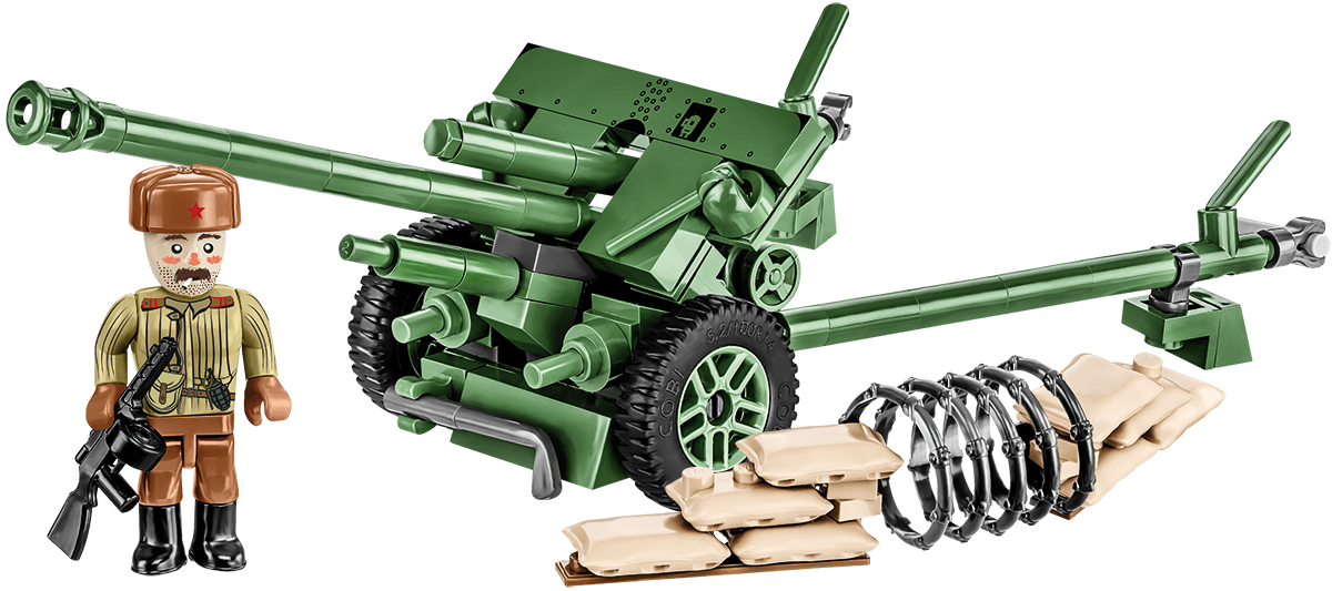 COBI ZiS-3 76 mm Divisional Gun M1942 #2293