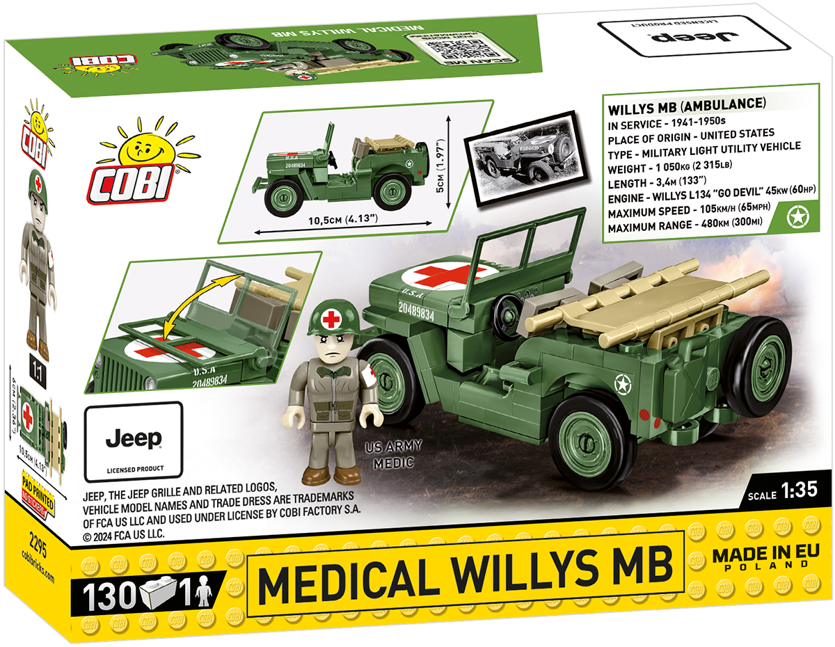 COBI Medical Willys MB #2295