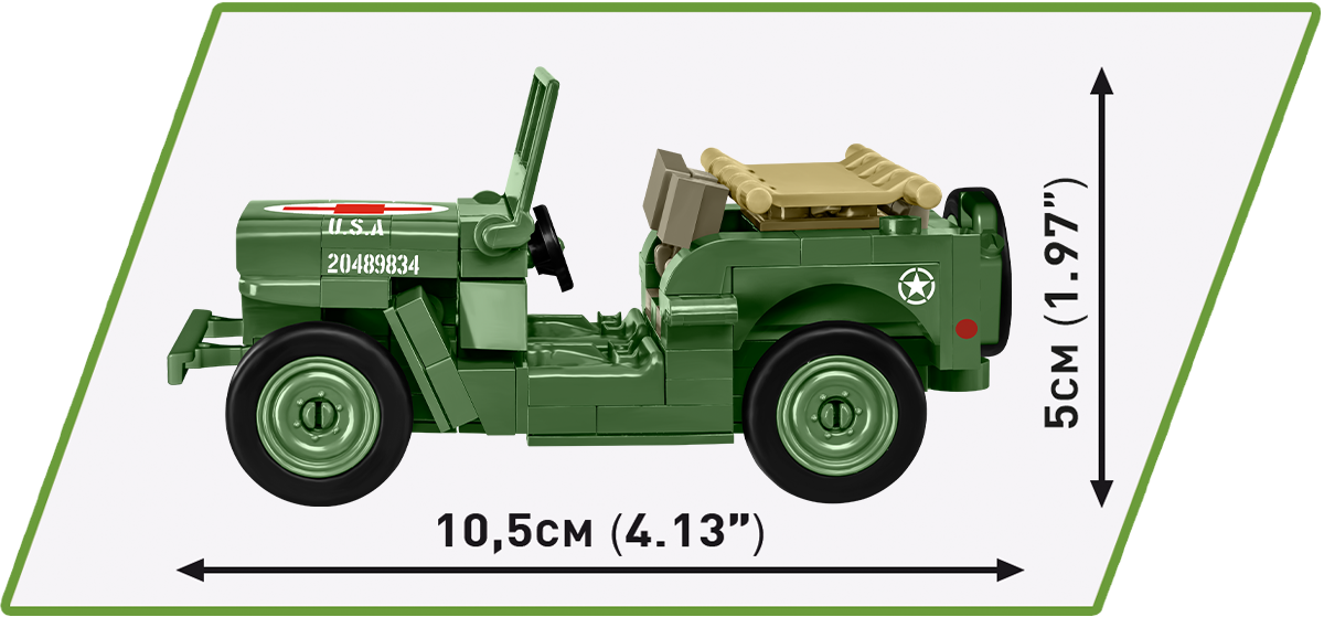 COBI Medical Willys MB #2295