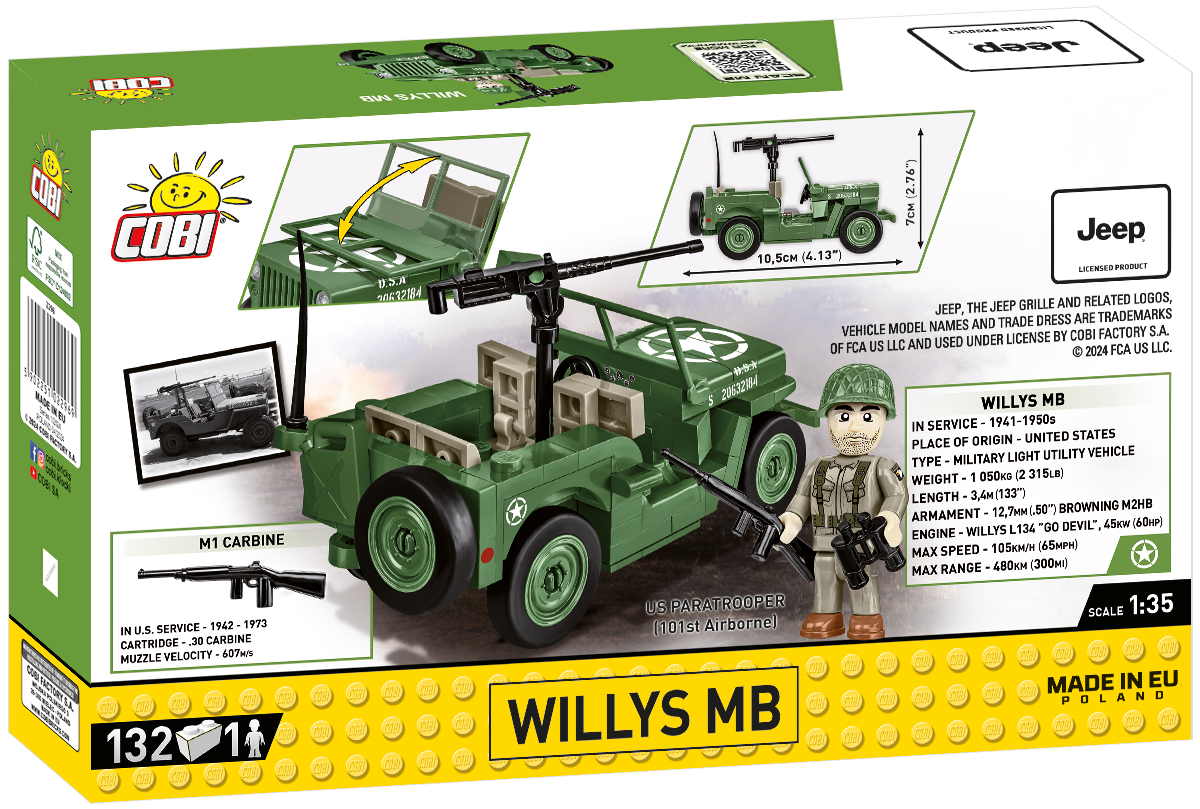 COBI Willys MB #2296